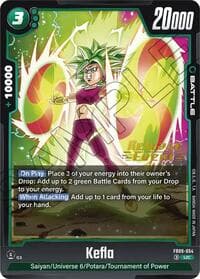 Kefla - FB09-054 - Dual Evolution Release Event Cards - Dragon Ball Super: Fusion World card