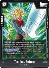 Trunks : Future - Dual Evolution Release Event Cards - Dragon Ball Super: Fusion World card