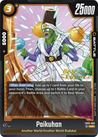 Paikuhan - FB09-089 - Dual Evolution Release Event Cards - Dragon Ball Super: Fusion World card