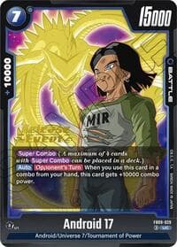 Android 17 - FB09-029 - Dual Evolution Release Event Cards - Dragon Ball Super: Fusion World card