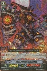 Seal Dragon, Blockade (SP) - BT02: Onslaught of Dragon Souls - Cardfight Vanguard card
