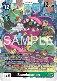 Bacchusmon - Dual Revolution - Digimon Card Game card
