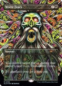 Worst Fears - Secret Lair Drop Series - Magic: The Gathering card
