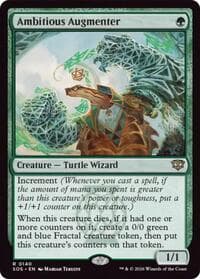 Ambitious Augmenter - Secrets of Strixhaven - Magic: The Gathering card
