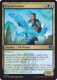 Fractal Tender - Secrets of Strixhaven - Magic: The Gathering card