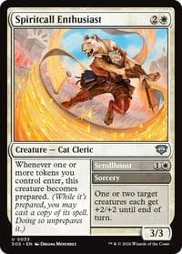 Spiritcall Enthusiast - Secrets of Strixhaven - Magic: The Gathering card