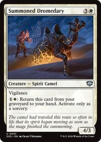 Summoned Dromedary - Secrets of Strixhaven - Magic: The Gathering card