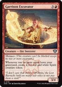 Garrison Excavator - Secrets of Strixhaven - Magic: The Gathering card