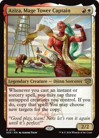 Aziza, Mage Tower Captain - Secrets of Strixhaven - Magic: The Gathering card