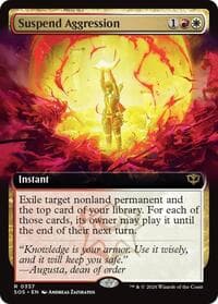 Suspend Aggression (Extended Art) - Secrets of Strixhaven - Magic: The Gathering card