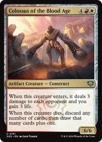 Colossus of the Blood Age - Secrets of Strixhaven - Magic: The Gathering card