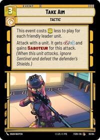 Take Aim - Twin Suns - Star Wars: Unlimited card