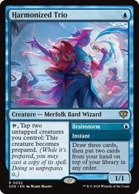 Harmonized Trio - Secrets of Strixhaven - Magic: The Gathering card