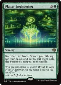 Planar Engineering - Secrets of Strixhaven - Magic: The Gathering card