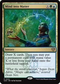 Mind into Matter - Secrets of Strixhaven - Magic: The Gathering card