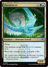 Pterafractyl - Secrets of Strixhaven - Magic: The Gathering card
