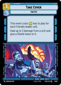Take Cover - Twin Suns - Star Wars: Unlimited card