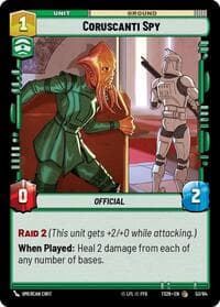 Coruscanti Spy - Twin Suns - Star Wars: Unlimited card