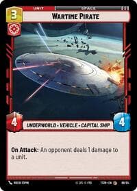 Wartime Pirate - Twin Suns - Star Wars: Unlimited card
