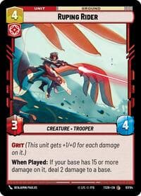 Ruping Rider - Twin Suns - Star Wars: Unlimited card