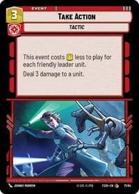 Take Action - Twin Suns - Star Wars: Unlimited card