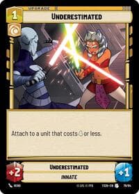 Underestimated - Twin Suns - Star Wars: Unlimited card