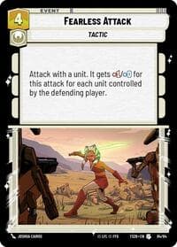 Fearless Attack - Twin Suns - Star Wars: Unlimited card