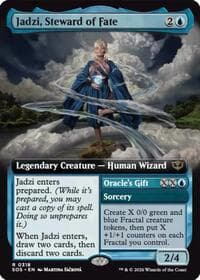 Jadzi, Steward of Fate (Extended Art) - Secrets of Strixhaven - Magic: The Gathering card