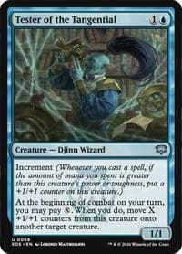Tester of the Tangential - Secrets of Strixhaven - Magic: The Gathering card