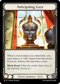 Anticipating Gaze - Armory Deck Origins: Hala - Flesh and Blood TCG card