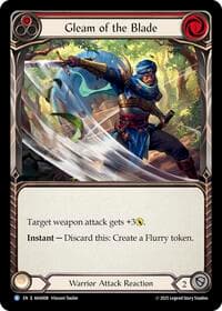 Gleam Of The Blade (Red) - Armory Deck Origins: Hala - Flesh and Blood TCG card