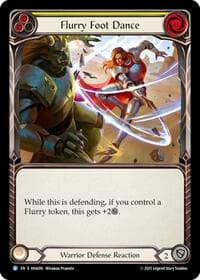 Flurry Foot Dance (Yellow) - Armory Deck Origins: Hala - Flesh and Blood TCG card
