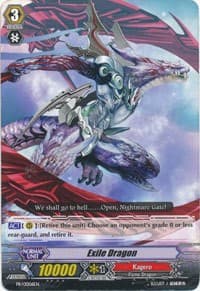 Exile Dragon - Promo Cards - Cardfight Vanguard card