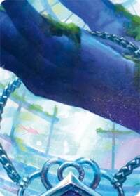 Eye of Ophidia Art Card (Top Center) - Compendium of Rathe - Antiquity Pack - Flesh and Blood TCG card