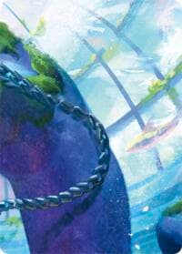 Eye of Ophidia Art Card (Top Right) - Compendium of Rathe - Antiquity Pack - Flesh and Blood TCG card
