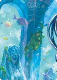 Eye of Ophidia Art Card (Middle Left) - Compendium of Rathe - Antiquity Pack - Flesh and Blood TCG card