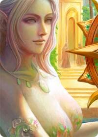 Riches of Tropal-Dhani Art Card (Middle Left) - Compendium of Rathe - Antiquity Pack - Flesh and Blood TCG card