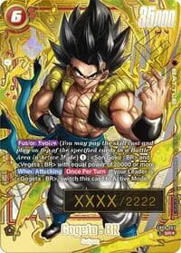 Gogeta : BR - FB09-007 (Serial Numbered) - Tournament and Championship Promos - Dragon Ball Super: Fusion World card