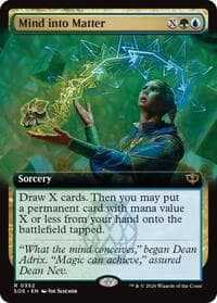 Mind into Matter (Extended Art) - Secrets of Strixhaven - Magic: The Gathering card
