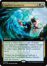 Applied Geometry (Extended Art) - Secrets of Strixhaven - Magic: The Gathering card