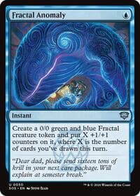 Fractal Anomaly - Secrets of Strixhaven - Magic: The Gathering card