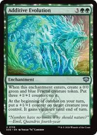 Additive Evolution - Secrets of Strixhaven - Magic: The Gathering card
