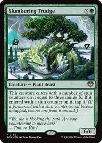 Slumbering Trudge - Secrets of Strixhaven - Magic: The Gathering card