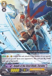 Knight of the Steel Blade, Caradoc - Promo Cards - Cardfight Vanguard card