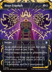 Bitter Triumph - Secrets of Strixhaven: Mystical Archive - Magic: The Gathering card