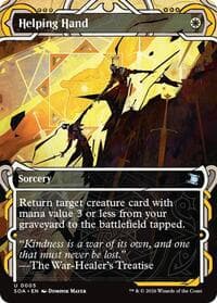 Helping Hand - Secrets of Strixhaven: Mystical Archive - Magic: The Gathering card