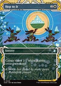 Hop to It - Secrets of Strixhaven: Mystical Archive - Magic: The Gathering card