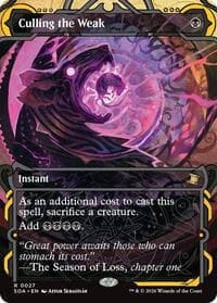 Culling the Weak - Secrets of Strixhaven: Mystical Archive - Magic: The Gathering card