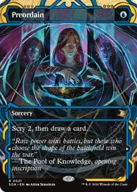 Preordain - Secrets of Strixhaven: Mystical Archive - Magic: The Gathering card
