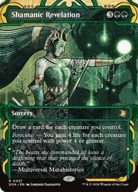 Shamanic Revelation - Secrets of Strixhaven: Mystical Archive - Magic: The Gathering card